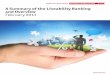 A Summary of the Liveability Ranking and Overview February ... · A Summary of the Liveability Ranking and Overview February 2011