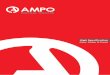 AMPO HIGH SPECIFICATION v 11 · 2019-10-07 · AMPO S.Coop, located in Idiazabal, Spain, and founded in 1964, has been involved in many large international projects, supplying not