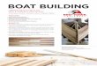 Red Hawk Boat Buildingredhawkfasteners.com/.../uploads/2017/03/boat_building.pdfWOOD & COMMERCIAL BOAT BUILDING STRIP CANOES • KAYAKS • SAILBOATS • SKIFFS • TENDERS • PRAMS