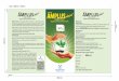 Organic plant growth promoter Organic plant ... - Agrinos · T ransparent strip 12mm 3mm 3mm 3mm Organic plant growth promoter Organic plant growth promoter AMPLUS ActiveTM is an