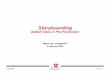 Storyboardingcs3660/LecturesPDF/Storyboards2010.pdf · Storyboards—Definition Series of Images or Illustrations (like comics strips) – Still Visual Layouts of events – Often
