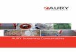 AURY Screening Consumables - Regal Engineering...panels, as well as Wedge Wire, Perforated Plate & Woven Wire in Polyurethane surround Modular Screen Panels, Centrifuge Baskets, Wedge