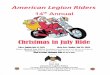 Americqn Legion Ridersthe-hotline.net/2019ChristmasInJuly.pdf · Everyone is lnvited to Join the Fun What The Vets Need: Personal Care (Regular Size) Deodorant; Toothbrushes; Toothpaste;