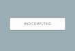 HND Computing - wiki.hct.ac.ukwiki.hct.ac.uk/_media/computing/hnd/l4-u05-lecture_01_introduction.… · •Network Security design - •Operational topics - •address translation,