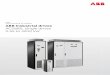 LOW VOLTAGE AC DRIVES ABB industrial drives ACS880, single ... · All ACS880 drives have a choke for harmonic filtering, a Modbus RTU fieldbus interface, and safe torque off functionality