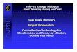 Indo-US Energy Dialogue Joint Working Group on Coal Coal Fines … · 2013-02-21 · Indo-US Energy Dialogue Joint Working Group on Coal The proposal is currently under preparation