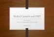 Medical Cannabis and OMT - WVOMA - Home Cannabis and OMT.pdfMedical Cannabis and OMT David R. Beatty, DO Professor of Osteopathic Principles and Practice, WVSOM November 4, 2017 Objectives
