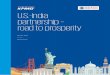 U.S.-India partnership - road to prosperity · 2020-02-19 · for India’s services and products which contribute to the competitiveness of U.S. corporations. India is playing an