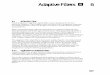 Adaptive Filters 6 - Uppsala University · 1997-05-16 · Adaptive Filters 6 157 6.1 INTRODUCTION Fixed-frequency-response digital filters were discussed in the two previous chapters