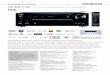 2016 NEW PRODUCT RELEASE TX-RZ710 7.2 …...TX-RZ710 7.2-Channel Network A/V Receiver Add THX ® Reference Sound to Your Widescreen Experience Just bought a big 4K TV? Here’s big