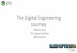 The Digital Engineering Journey - Energytech · 2017-10-16 · 6 •The systems engineering tools of 2025 will facilitate systems engineering practices as part of a fully integrated