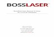BossMod User Manual & Setup for LS & HP Machines · BOSSMOD USER MANUAL & SETUP FOR LS & HP MACHINES Document Number: QM – 855-914 Revision Number: 001 Revision Date: 11/1/2019