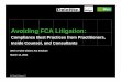 Avoiding FCA Litigation - Weil, Gotshal & Manges/media/files/pdfs/avoiding_fca_litigation.pdf · Avoiding FCA Litigation: Compliance Best Practices from Practitioners, Inside Counsel,