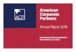 American Corporate Partners Annual Report.pdfCorporate Partners, reaching out to a larger number of returning service members and designing new programs and initiatives to help a growing