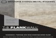 RECLAIMED WOOD METAL SERIES...The Sheet Metal and Air Conditioning Contractors National Association Inc. (SMACNA) and NRCA manuals are great resource for working with sheet metal