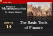 CHAPTER 14myweb.ttu.edu/kbecker/macro-ch14-presentation7e.pdf · 2018-05-16 · CHAPTER. 14. The Basic Tools of Finance. Wojciech Gerson (1831-1901) In the previous chapter, students