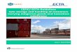 CEFIC/ ECTA Guidelines Safe storage and handling … Practices...hazardous substances bring a further significant risk dimension to the storage of containers. Whereas the storage of