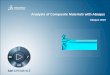 Analysis of Composite Materials with AbaqusLecture 4 Composite Modeling with Abaqus Workshop 2a Buckling of a Laminate Panel ... Analysis of a DCB using VCCT (Abaqus/Standard) Workshop