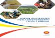 ASEAN GUIDELINES FOR AGROFORESTRY DEVELOPMENT · ASEAN Guideines o Aooesty Deveoment v The ASEAN Guidelines for Agroforestry Development is an important milestone towards increasing