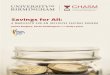Savings for All - Barrow Cadbury Trust · 2017-01-11 · 8 Savings for All: A MANIFESTO FOR AN INCLUSIVE SAVINGS AGENDA “One-fifth of all households would struggle to find £200
