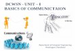 UNIT – I BASICS OF COMMUNICTAION...4.35 Assigning Codes to Zones Each zone is then assigned a binary code. The number of bits required to encode the zones, or the number of bits