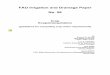 FAO Irrigation and Drainage Paper · Irrigation and Drainage paper No. 24 (FAO-24) and authored by J. Doorenbos and W. Pruitt. The conceptual framework for the revised methodologies