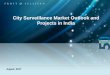 City Surveillance Market Outlook and Projects in India...Global City Surveillance Market (2016-2022) 2 Source: Frost & Sullivan Analysis Spending in city surveillance will increase
