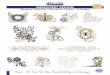 EMBROIDERY DESIGNS...Signature Collection - Steampunk Couture - 13 Designs Notes: 1. Light Gray 483 Floriani 11859.8 Color Code Length (mm) 7. Mahogany 749 Floriani 464.5 Color Code