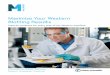 Maximize Your Western Blotting Results Brochure · One way to improve the quality and consistency of results from your immunodetection protocols is to use components that have been