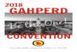 onvention ommittee ... · 2019-11-23 · Electronic Devices Electronic devices must be on vibrating mode or turned off in all meeting, general sessions, and programs. Please leave