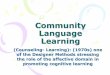 Unit 7 Community Language Learning - IAUNresearch.iaun.ac.ir/pd/shafiee-nahrkhalaji/pdfs/UploadFile_3455.pdf · learning security—non-threatening learning environment aggression—actively