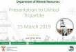 Presentation to Ukhozi Tripartite 15 March 2019aspasa.co.za/wp-content/uploads/2019/03/Tripartite-Presentation.pdfTrackless Mobile Machinery •Operators of TMM’s performing repairs