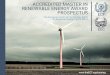 ACCREDITED MASTER IN RENEWABLE ENERGY AWARD …evaluate the benefits of adopting renewable energy technology. Managers and directors intending to invest in the renewable energy sector