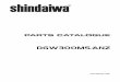 DGW300MS ANZ - Shindaiwashindaiwa.com.au/wp-content/uploads/DGW300-Parts-Manual-.pdf · 2015-10-29 · 58 m381-000290 1 lead 59 m381-000300 1 lead 60 m383-000080 1 lead 61 m381-000310