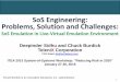 SoS Engineering: Problems, Solution and Challenges 1400... · •Packet encapsulations, route tables, link bandwidth utilization, … VEE on a laptop/server –Avoid the expense of