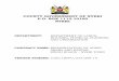 COUNTY GOVERNMENT OF NYERI P.O. BOX 1112-10100 NYERI · 3 SECTION I INVITATION FOR TENDERS Tender Reference No. CGN/LHPPU/234/208-19 Tender Name: Rehabilitation of Addis Ababa and