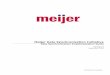 Meijer Data Synchronization Initiative · 2.2 Meijer Publishing GLN Production: 0041250000006 Meijer’s GDSN data pool is 1WorldSync. 2.3 Meijer Additional Information Top off information