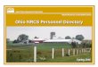 Ohio NRCS Personnel Directory...Ohio NRCS Personnel Directory United States Department of Agriculture Natural Resources Conservation Service SSpring 2016pring 2016 i ii TABLE OF CONTENTS
