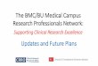 The BMC/BU Medical Campus Research Professionals Network · •The BMC/BU Medical Campus Research Professionals Network (RPN) underscores the recognition by the institution of the