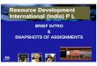 Resource Development International (India) P Lrdiindia.com/wp-content/uploads/2014/09/RDI-Corp-Presentation.pdf• Organization was facing issues of attrition and low employee engagement