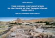 ISBN978-965-7726-02-0...Eilat Mazar THE OPHEL EXCAVATIONS to the South of the Temple Mount 2009–2013 FINAL REPORTS VOLUME II With contributions by Gerald Finkielsztejn, Asher Grossberg,