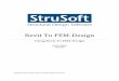 Using Revit to FEM-Design 1.1 - StruSoftdownload.strusoft.com/FEM-Design/tools/Using Revit... · First install the Revit to FEM-Design Add-In for either Revit Structure 2009 or 2010