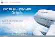 Doc 10066 – PANS AIM Contents...Doc 10066 - PANS AIM 1. Definitions 2. Aeronautical Information Management Information management requirements Surveillance and assurance of data