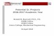 Potential Sr. Projects 2016-2017 Academic Yearrbb.union.edu/data/Resources/RBB Perspective Sr Projects... · 2016-04-04 · Potential Sr. Projects 2016-2017 Academic Year Ronald B