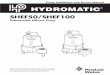 59093 Hydro Shef50 100 Manual (Page 1) de Agua...2 Thank you for purchasing your Hydromatic® pump. To help ensure years of trouble-free operation, please read the following manual