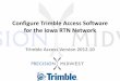 Configure Trimble Access Software for the Iowa RTN Networkfiles.ctctcdn.com/12a4a53b001/79dc9b4a-f4fa-4497-95cb... · 2015-08-18 · Configure Trimble Access Software for the Iowa