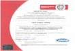  · 2012-09-07 · ISO 9001 :2008 Scope of certification ... ISO 9001 Certified Locations ADDRESS 701 Eisenhower Drive North, Goshen, IN 46526 1900 Old Union Point Rd, Greensboro,