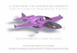 Carter HummingbirdHummingbird.pdf · 2016-10-04 · Counter-rotating propellers provide propulsive symmetry and a minimum-energy wake. Relatively large tip clearances ease structural