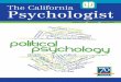 The California Psychologist · 2018-06-28 · editorial policy on CPA’s website at . The California Psychologist is published quarterly by Communications by Design, 4607 Fenugreek