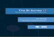 The BI Survey 17 – The Results - cubus...After data cleansing and removing responses from participants unable to answer specific questions about their use of BI tools, we were left